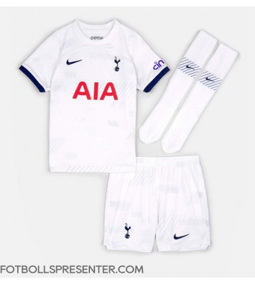 Tottenham Hotspur Hemmatröja Barn 2023-24 Kortärmad (+ korta byxor)